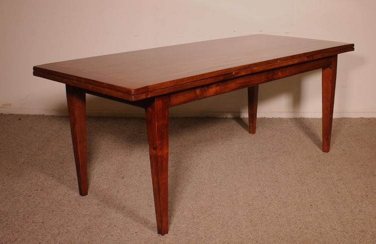 Table à Rallonge En Merisier Du 19° Siècle