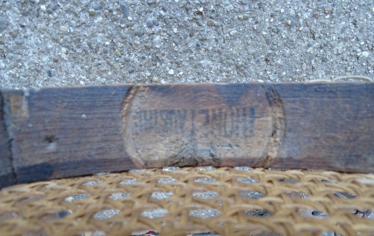 Thonet chair N°19 from 1890- bentwood - manual caning new