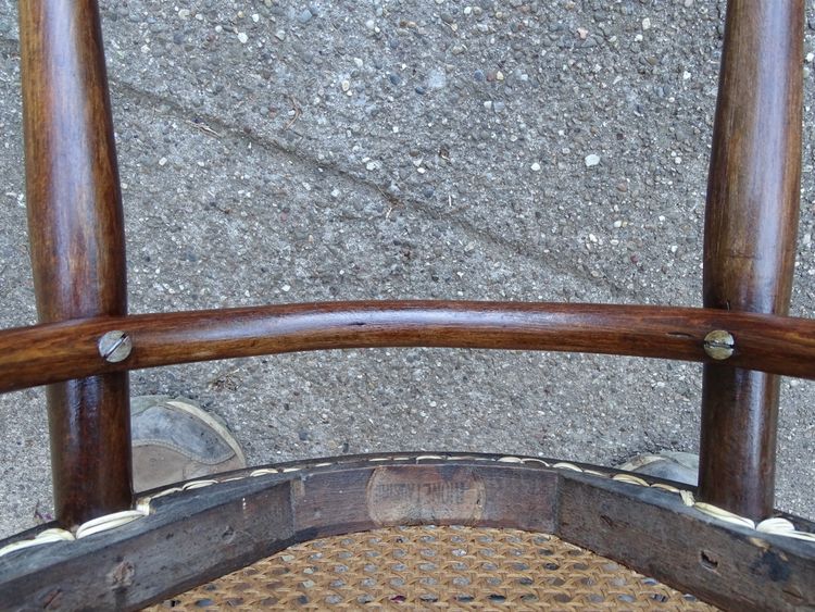 Thonet chair N°19 from 1890- bentwood - manual caning new