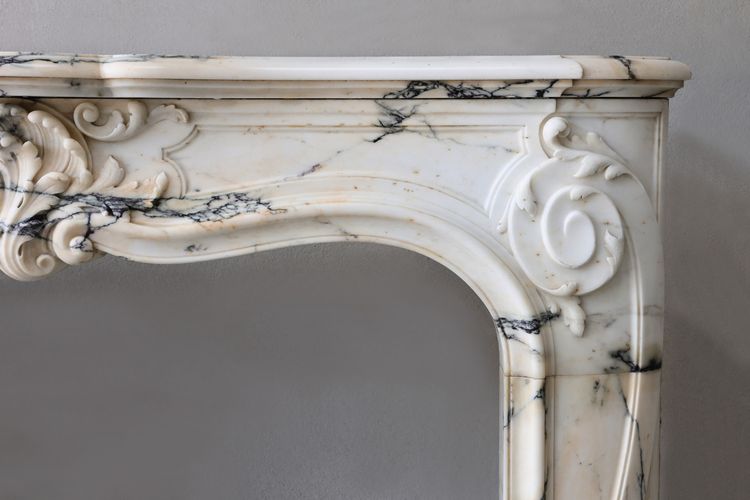 Cheminée ancienne en marbre