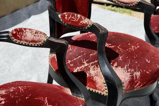 Suite Of Ten (10) Napoleon III Seats, 19th Century
