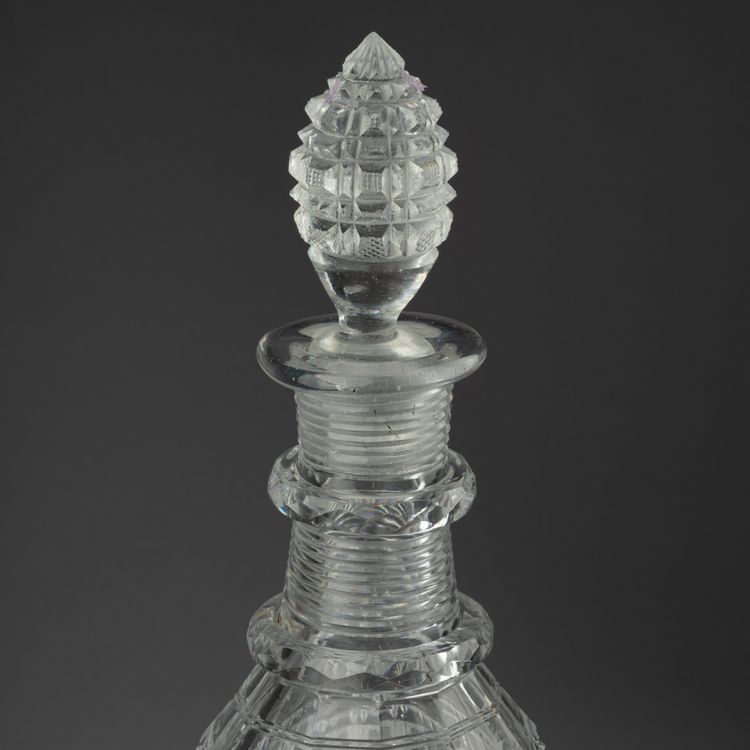 Decanter in cristallo Saint-Louis, XIX secolo