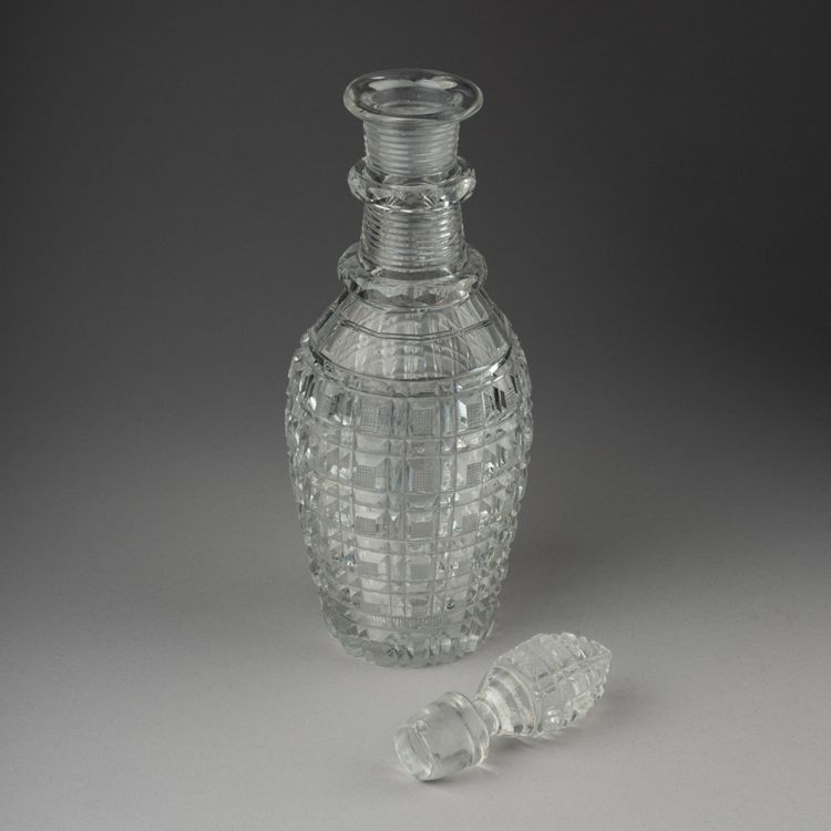 Decanter in cristallo Saint-Louis, XIX secolo
