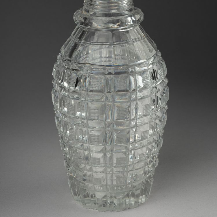 Decanter in cristallo Saint-Louis, XIX secolo