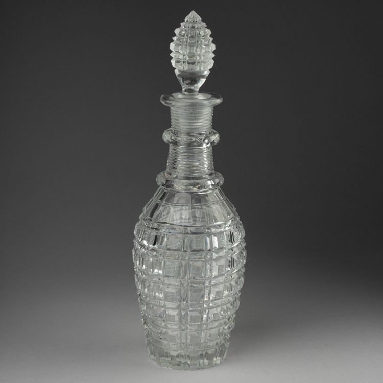 Decanter in cristallo Saint-Louis, XIX secolo