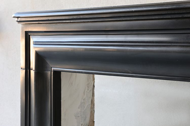 Antique marble fireplace