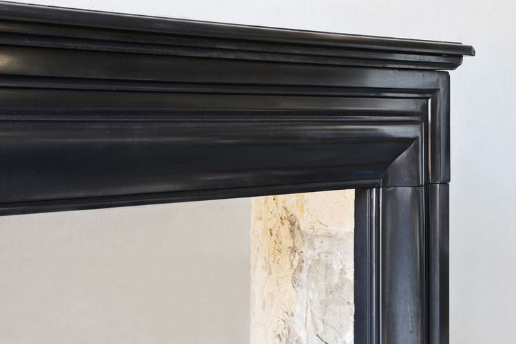 Antique marble fireplace
