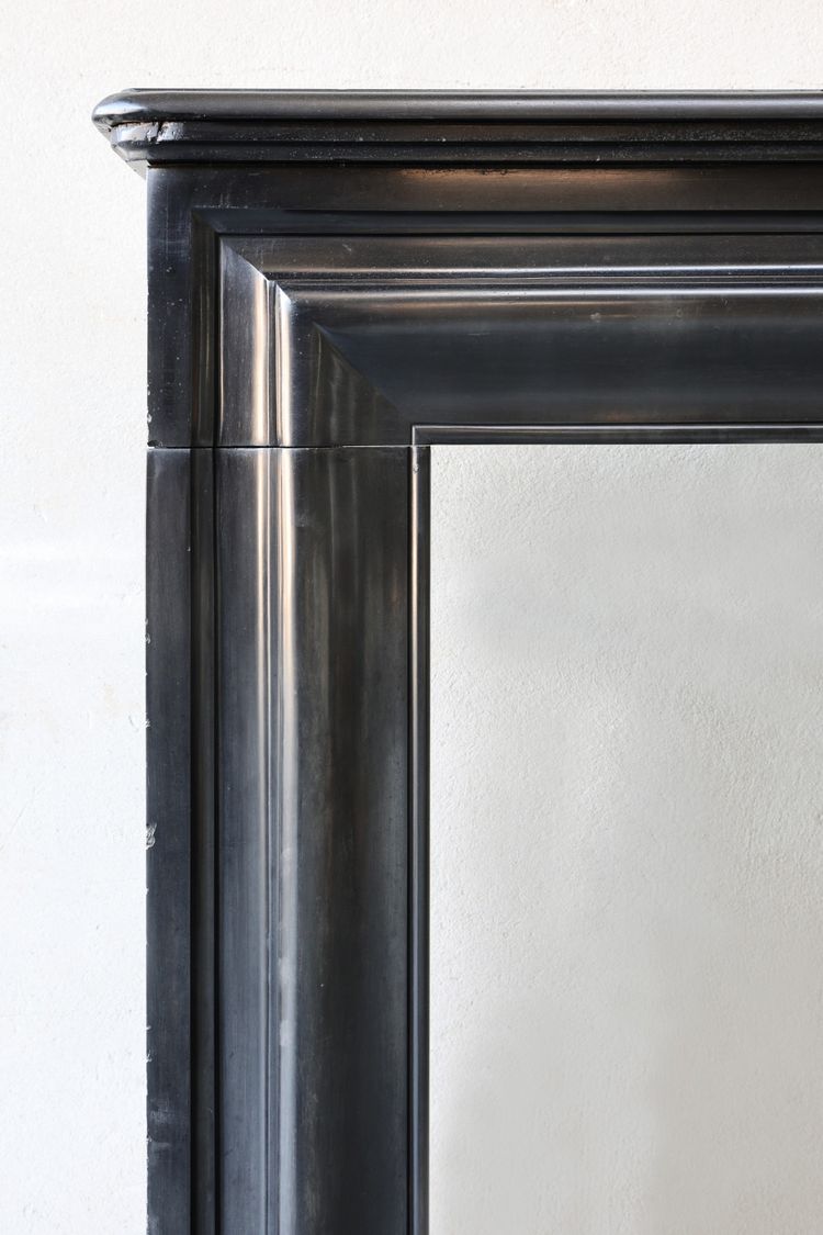 Antique marble fireplace