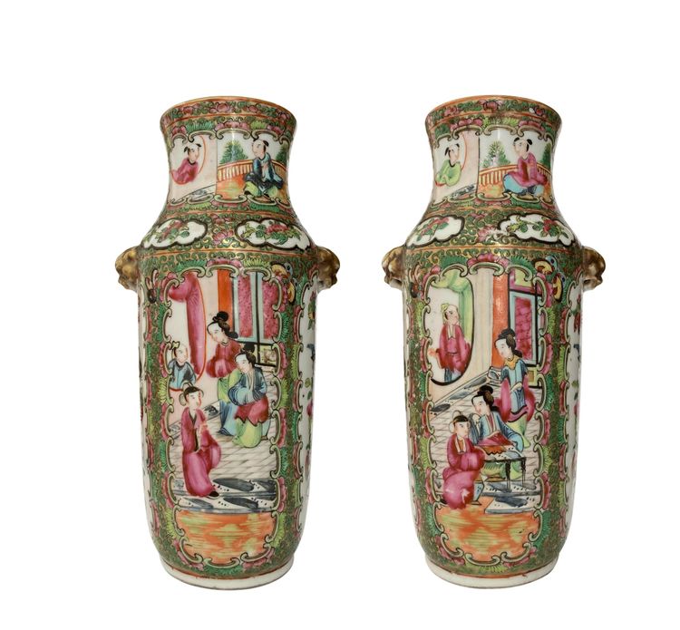 Kanton-Porzellan Qing-Dynastie Guangxu-Periode Qing-Dynastie China
