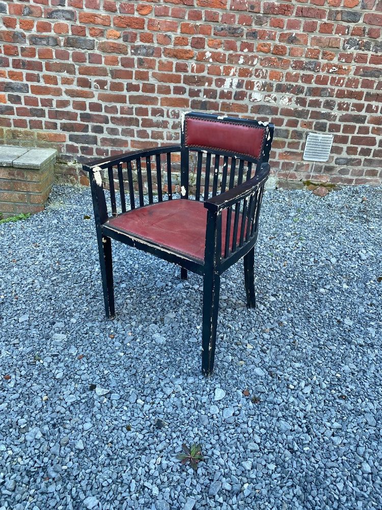 Joseph Hoffmann (1870 -1956) Pour Josef Et Jacob Kohn Fauteuil Gondole