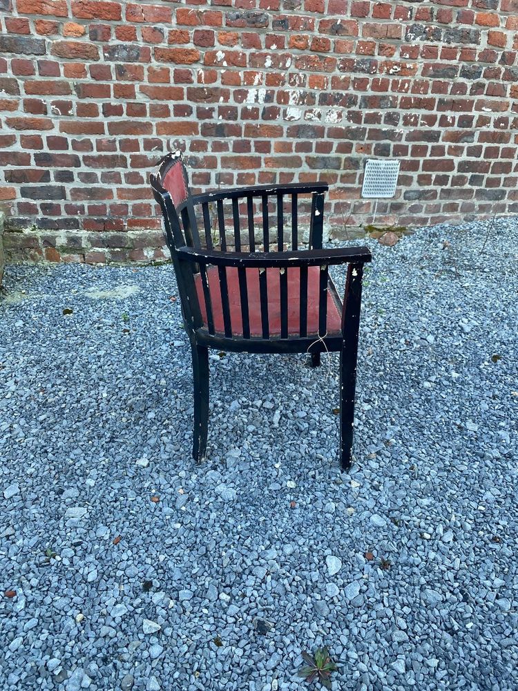 Joseph Hoffmann (1870 -1956) Pour Josef Et Jacob Kohn Fauteuil Gondole
