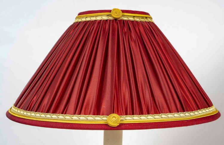 Paire de Flambeaux Rocaille Montée en Lampes en Bronze Ciselé et Doré Style Louis XV vers 1850