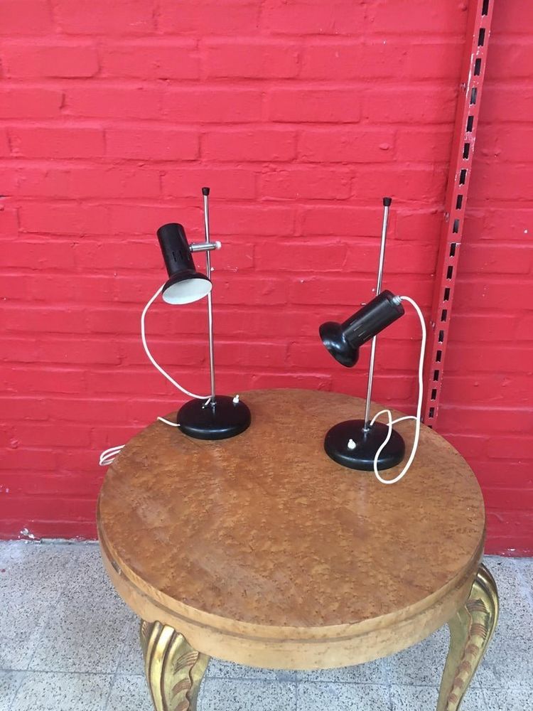 Pair of small, adjustable accent lamps, circa 1950/1960