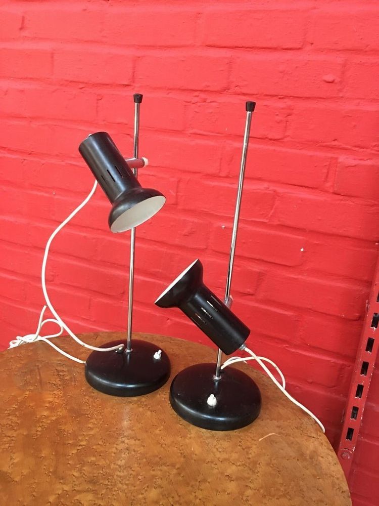 Pair of small, adjustable accent lamps, circa 1950/1960