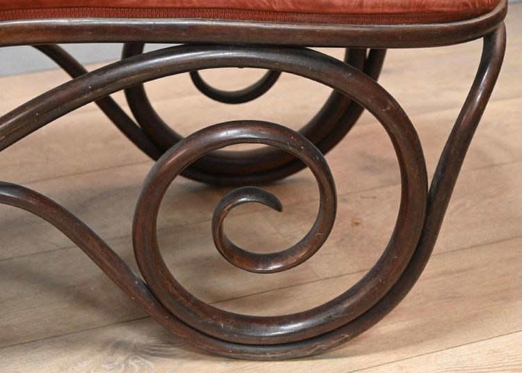 Tnonet , Chaise Longue Réglable Fin XIXème