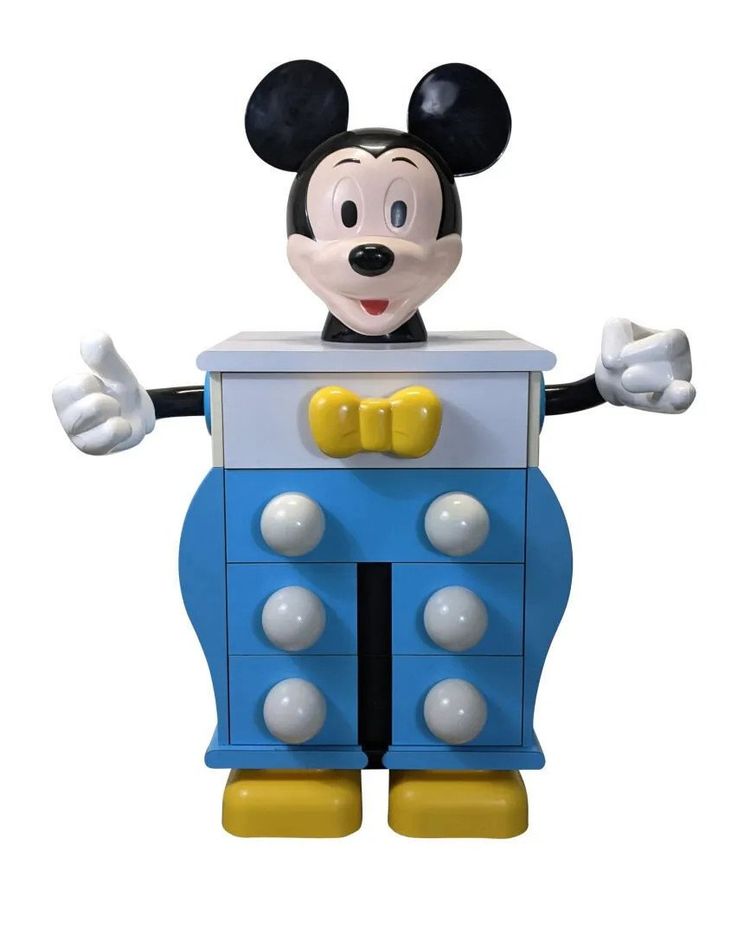 Pierre Colleu "mickey Mouse" Kommode , Edition Starform 1980s