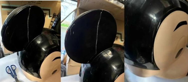 Pierre Colleu "mickey Mouse" Kommode , Edition Starform 1980s
