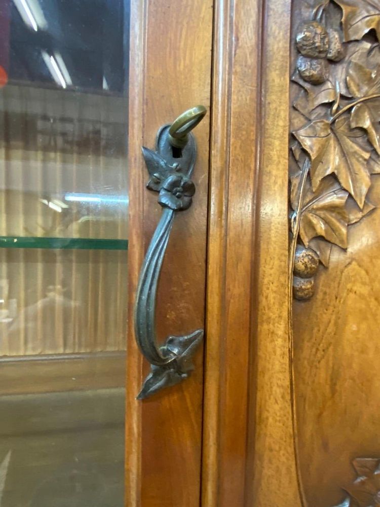 Gauthier-poinsignon & Cie , Großes Jugendstil-Buffet Aus Mahagoni Und Ulmenholz Circa 1900
