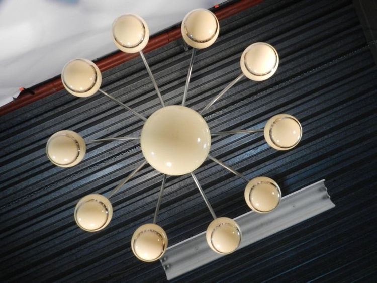 Large Modrenist Art Deco Chandelier Circa 1930/1950