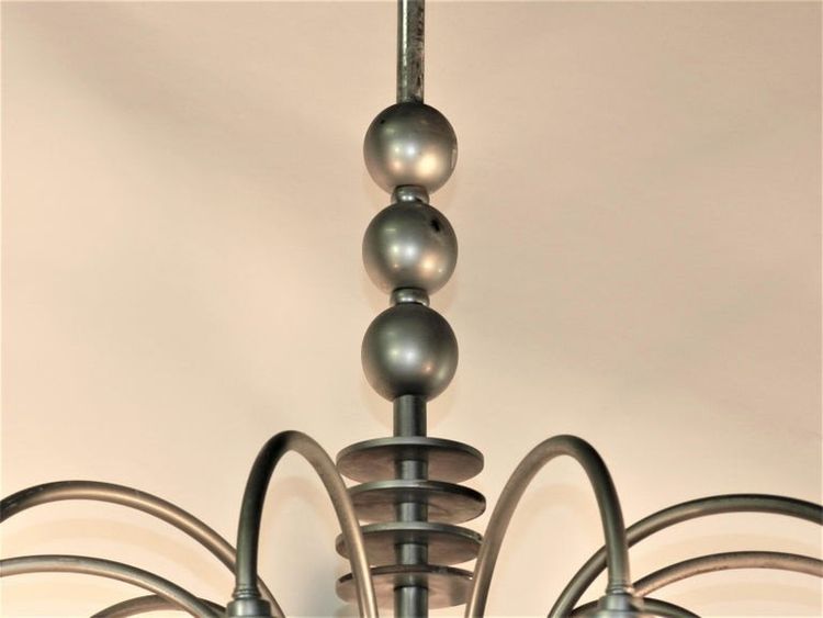 Large Modrenist Art Deco Chandelier Circa 1930/1950