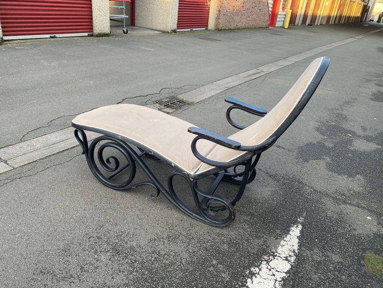 Chaise Longue 1900 Thonet zugeschrieben