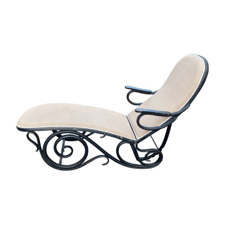 Chaise Longue 1900 Thonet zugeschrieben