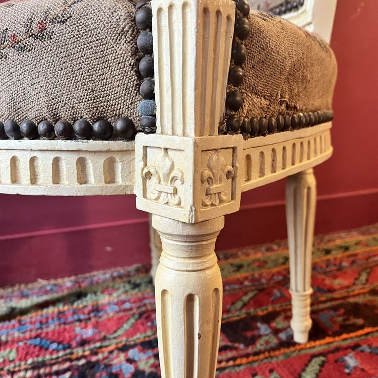 Rare Fauteuil Royaliste, Vers 1792/1795