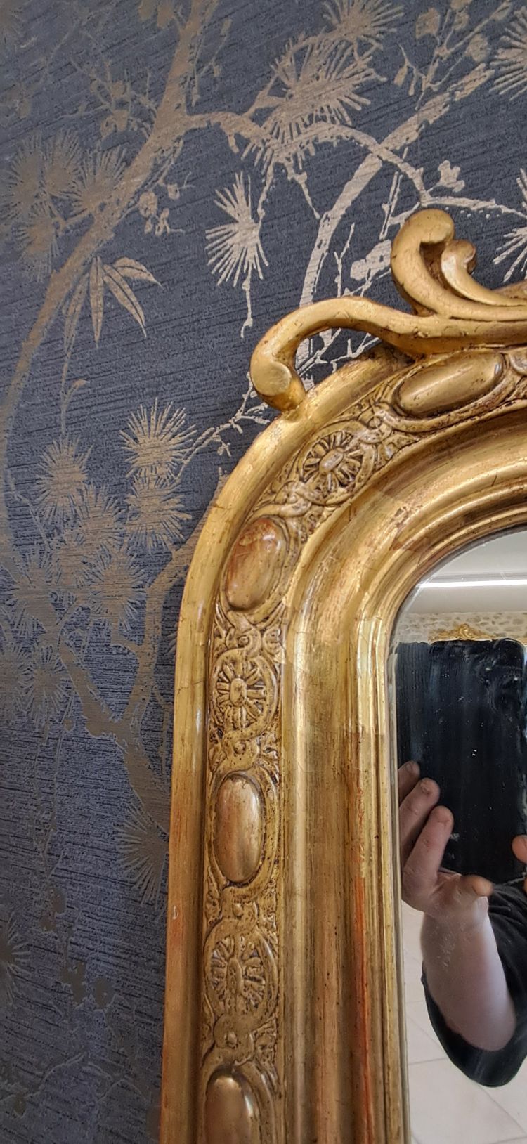 Louis Philippe period mirror 134x75