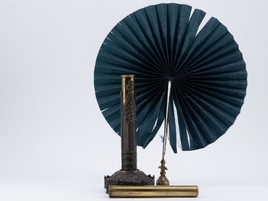 Hand Screen. England, Circa 1830 - 1840