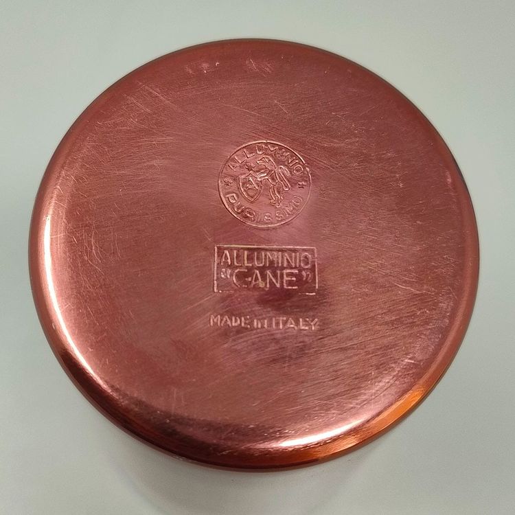 1950s Gorgeous Cocktail Shaker in Pure Aluminum. Made in Italy