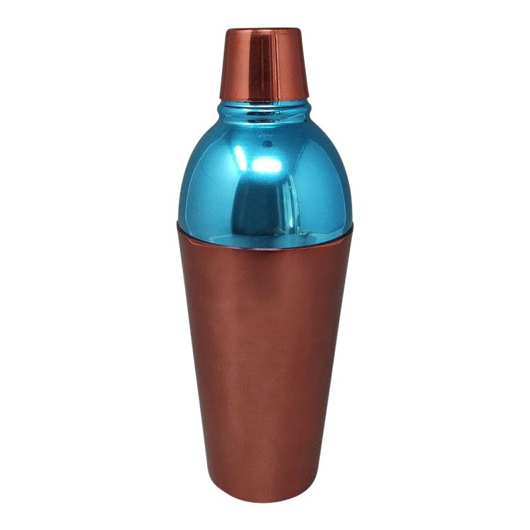 1950s Gorgeous Cocktail Shaker in Pure Aluminum. Made in Italy