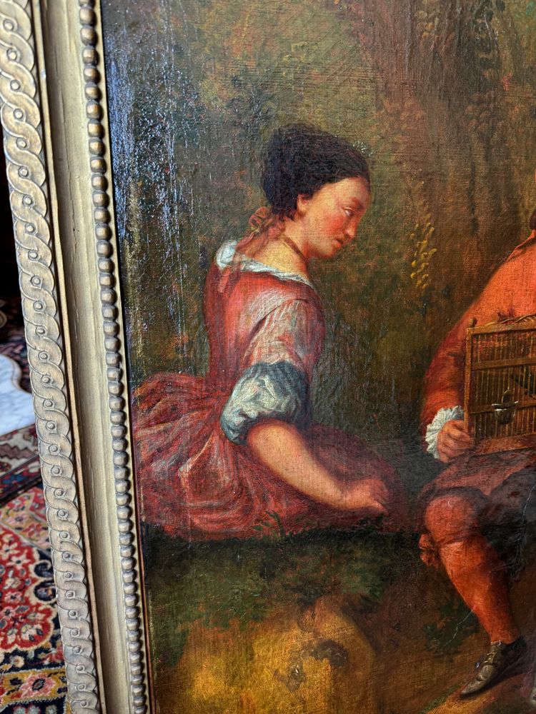 Grande dipinto del XVIII secolo