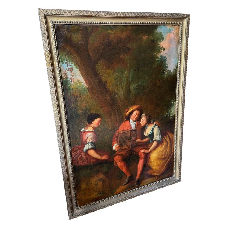 Grande dipinto del XVIII secolo