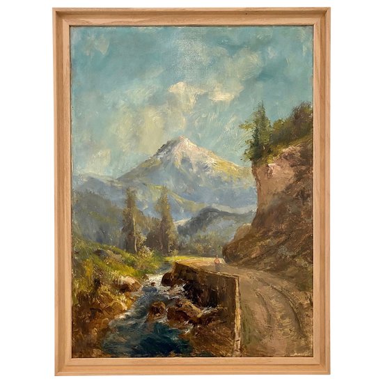 Tableau de montagne (XIX éme)