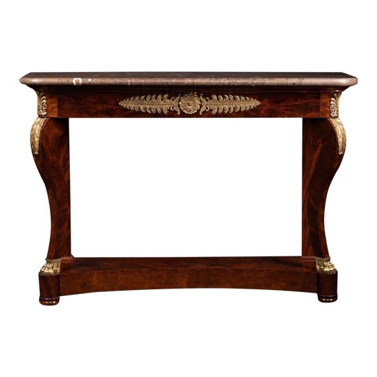 Empire Console Stamped Jacob Desmalter, Early 19th Century