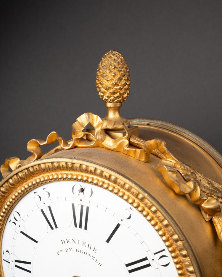Marble and Gilt Bronze Clock, 19th Century