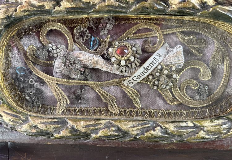 Pair Of Reliquaries - altarpiece element - 18th century