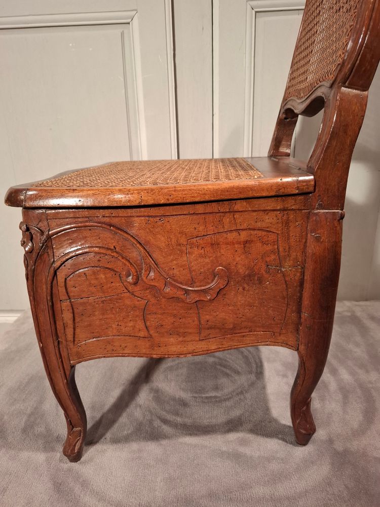 Louis XV period beechwood commode.