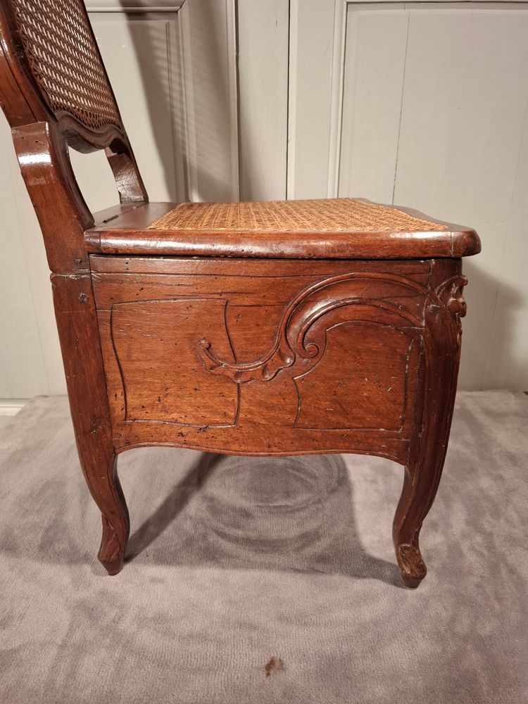 Louis XV period beechwood commode.