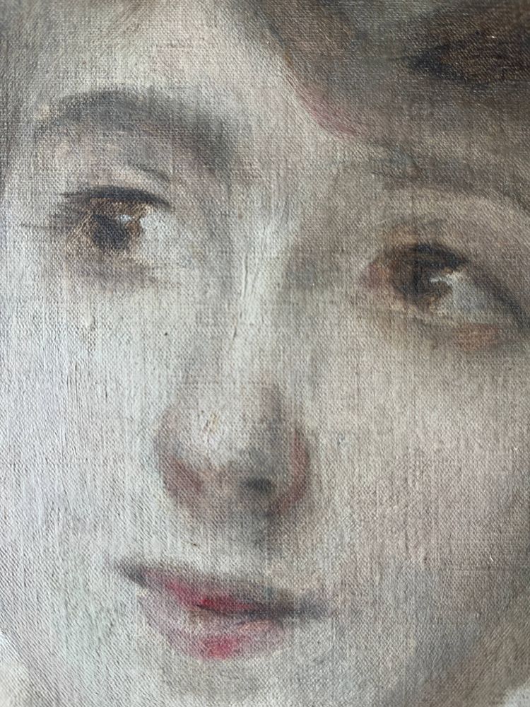 Gemälde HST/P "Elegante mit nackten Schultern" attr. Paul Emile CHABAS (1869-1937)