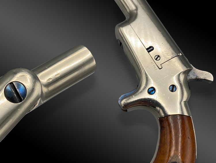 PISTOLET COLT DERINGER 3ème modèle – État neuf Etats-Unis – XIXème siècle