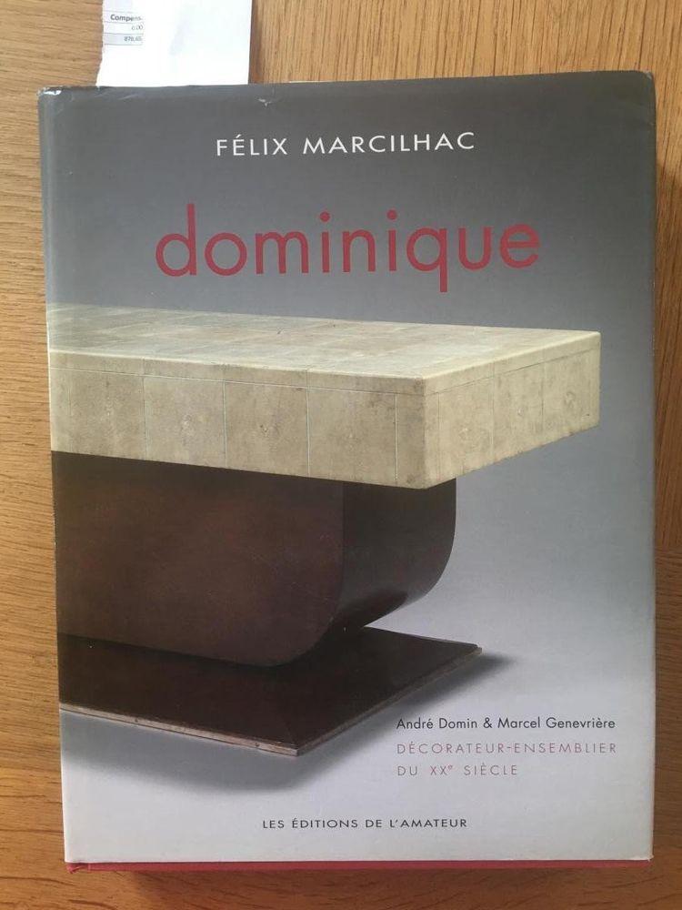 André Domin e Marcel Genevrière. 4 poltrone Art Déco, per la Casa Dominique, circa 1930.