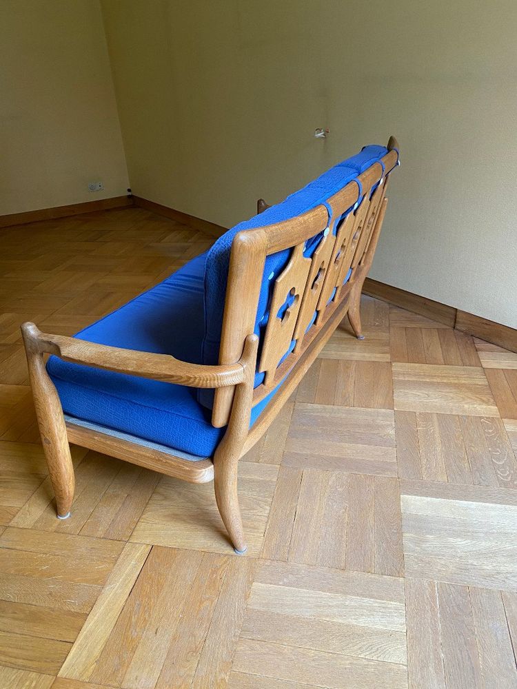 Guillerme and Chambron, "José" bench, Votre Maison edition, circa 1970