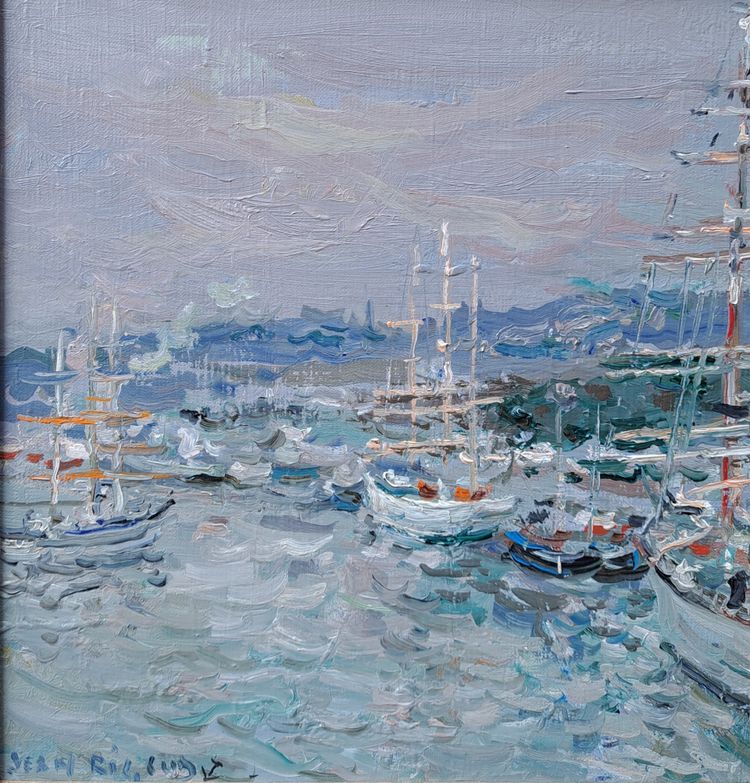 Jean Rigaud (1912-1999) L'armada de la Liberté à Rouen en 1994