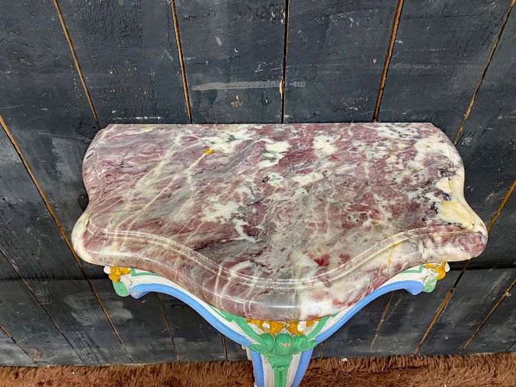 Charming Antique Marble Console from the late 19th century