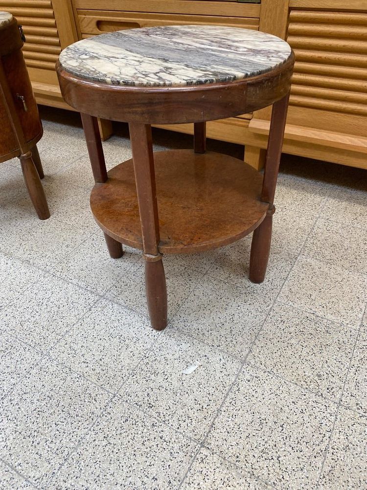 Two Art Deco bedside tables, which could make a pair, circa 1920/1930