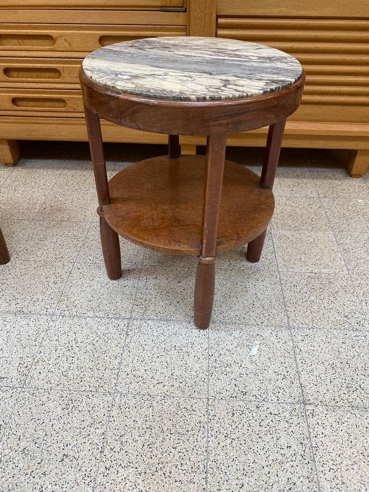 Two Art Deco bedside tables, which could make a pair, circa 1920/1930