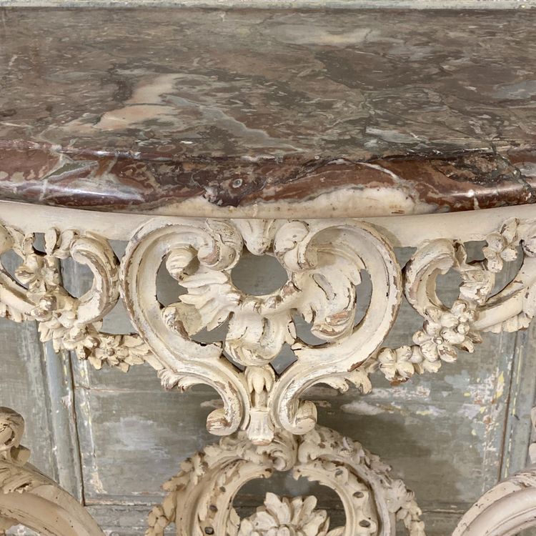 Louis XV period console table