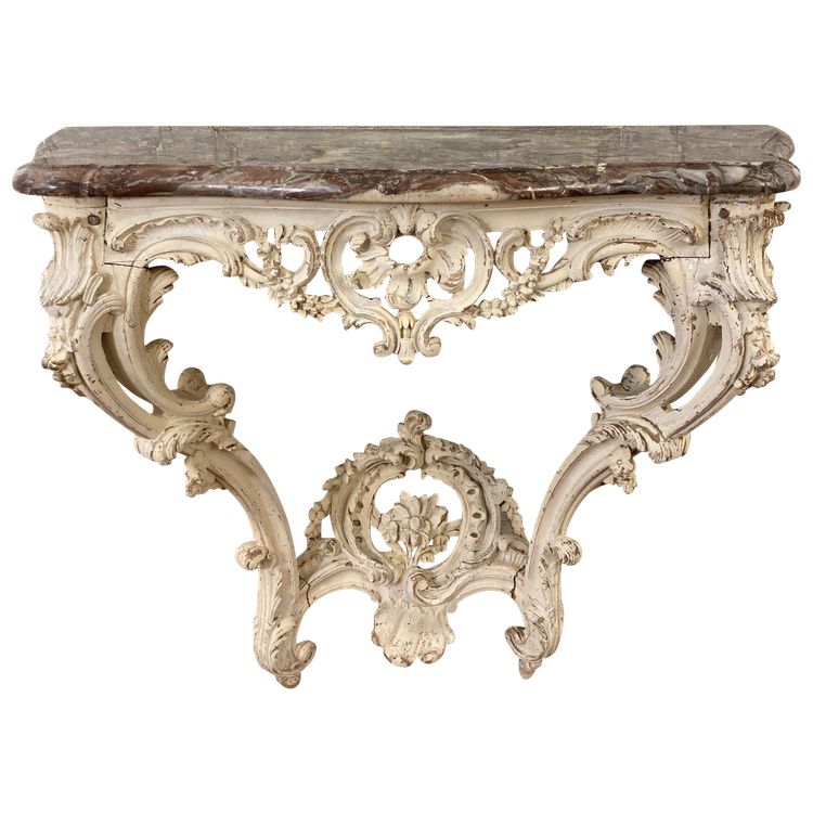 Louis XV period console table
