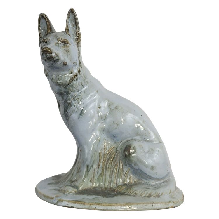 Cane, Terracotta, Moulin Des Loups Orchies, Art Déco, Francia, anni '20-'30